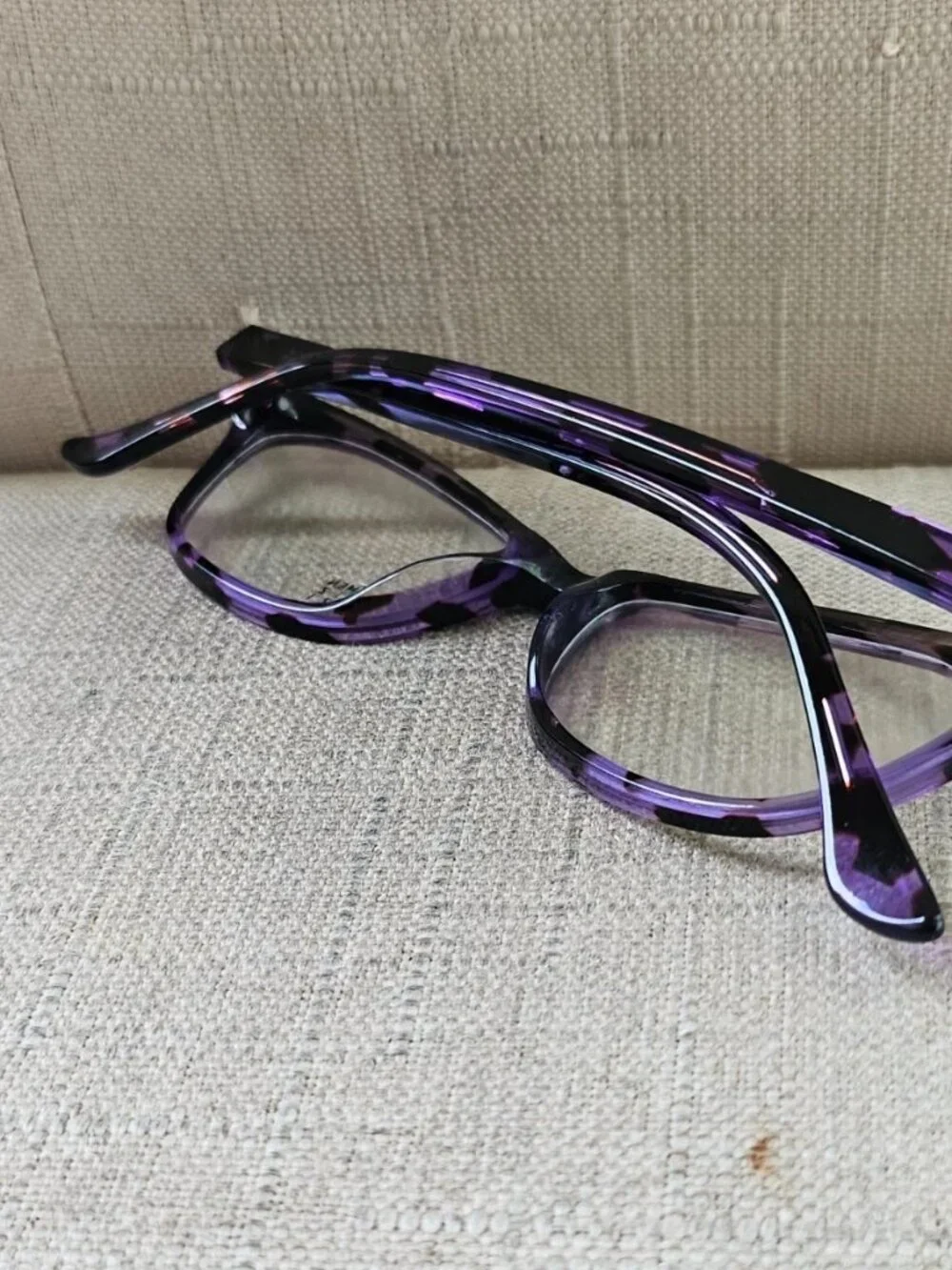 Menizzi Women Eyeglasses Frame Purple Tortoise Eyewear MA3088 Glasses New